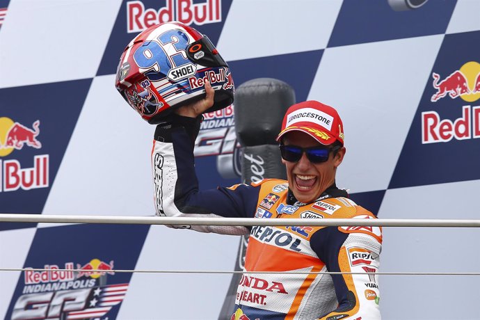 Marc Márquez, MotoGP - GP de Indianápolis. Carrera 