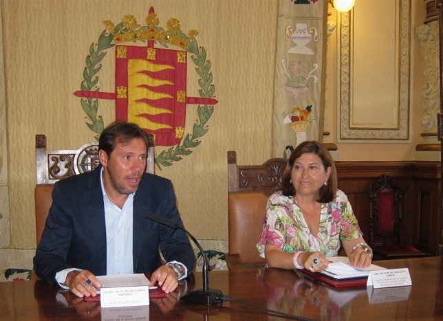 Óscar Puente y Victoria Soto, en rueda de prensa