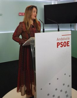 Verónica Pérez, hoy en rueda de prensa