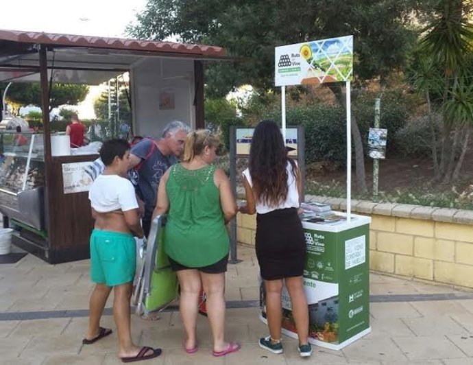 Promoción de la Ruta del Vino en la costa de Huelva.