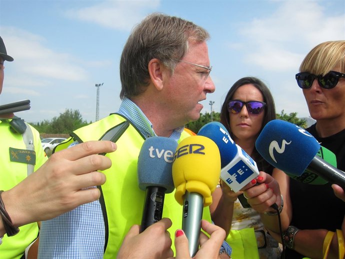 Moragues atiende a los medios de comunicación