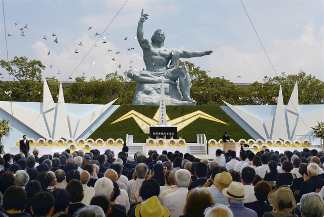 Ceremonia del 70 aniversario de Nagasaki