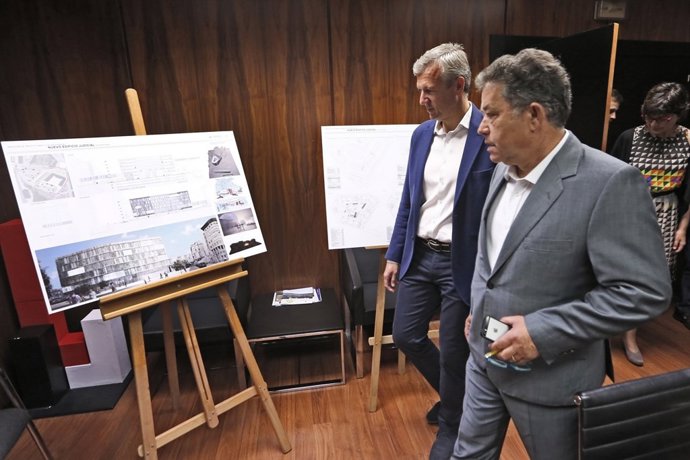 Alfonso Rueda y Miguel Anxo Fernández Lores