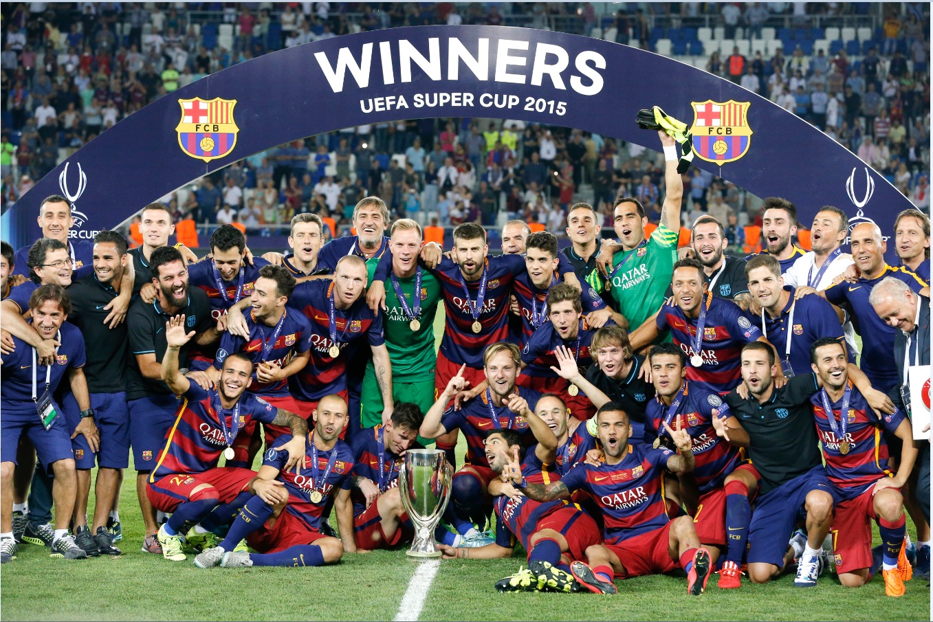 Barcelona, campeón de la Supercopa