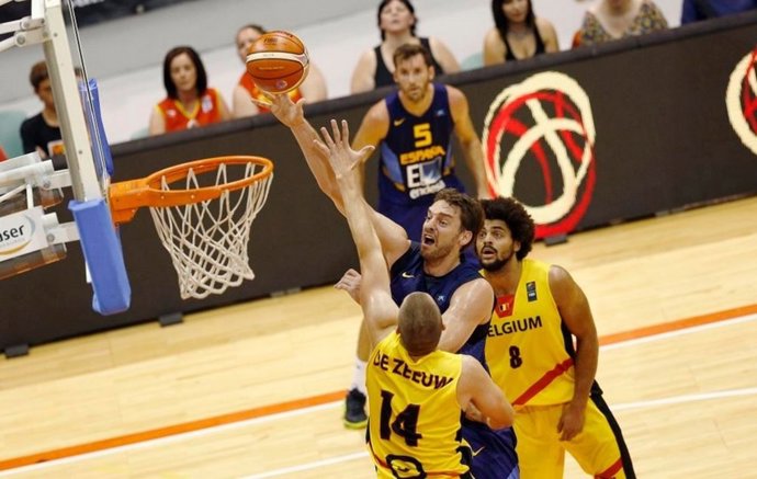 Pau Gasol selección española España Bélgica