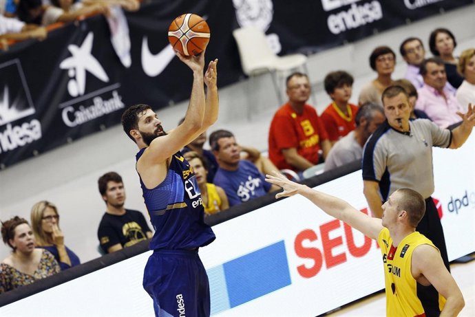 Nikola Mirotic selección española España Bélgica