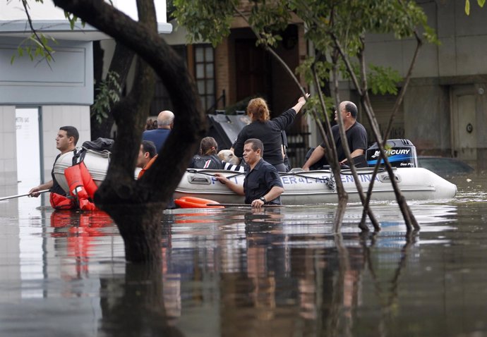 Inundaciones en Argentina