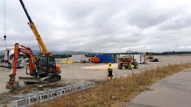 Obras de Mercadona en Vitoria