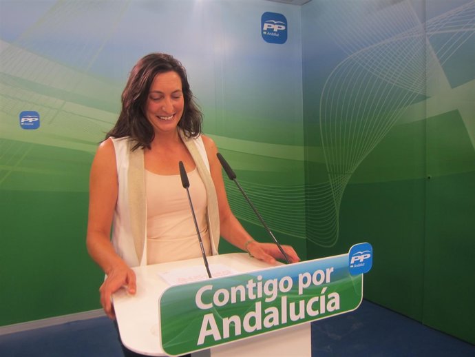 Dolores López, hoy en rueda de prensa