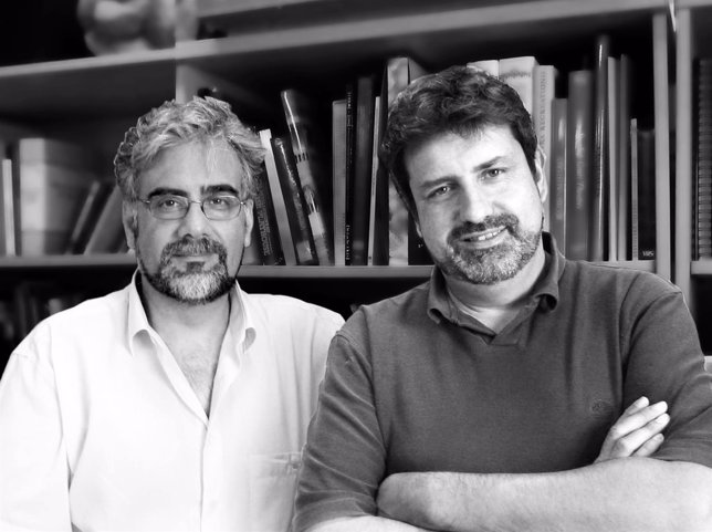 Los escenógrafos Juan Sanz y Miguel Ángel Coso