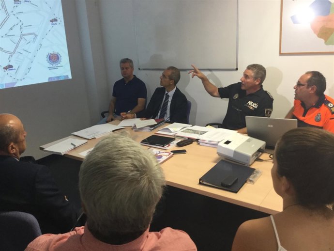 Junta de Seguridad en San Sebastián de los Reyes