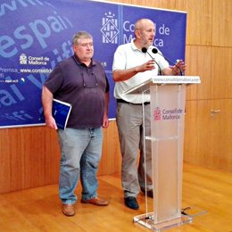 Miquel Ensenyat y Joan Font