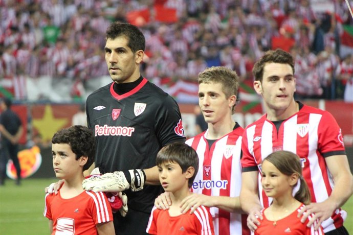 Gorka Iraizoz Muniain Ibai Gomez Athletic Club Bilbao
