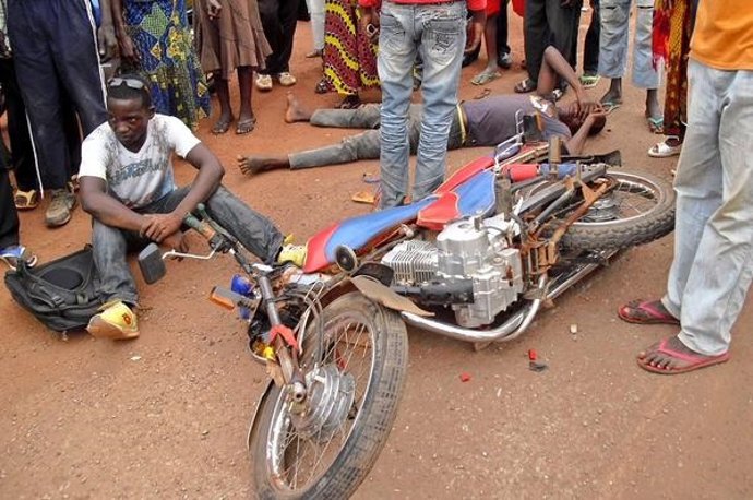 Accidente en Bangui