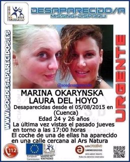 Desaparecidas en Cuenca, Marina Okarynska, Laura del Hoyo