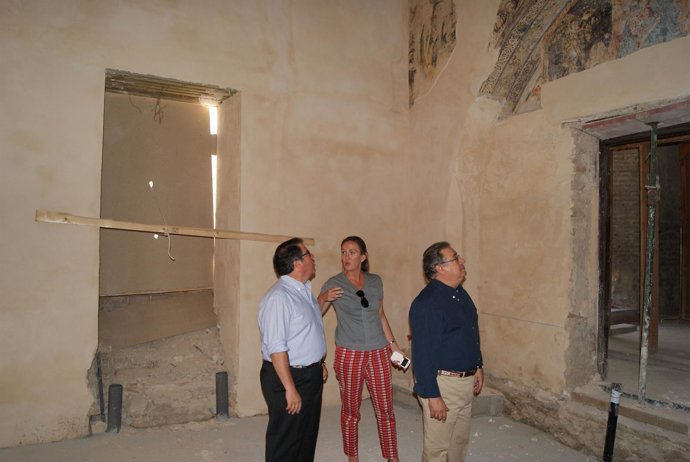 El portavoz de los populares en el Espacio Santa Clara