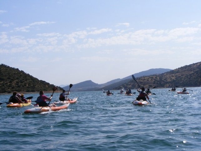 Participantes en una de las jornadas del II 'Navegando por Jaén'. 