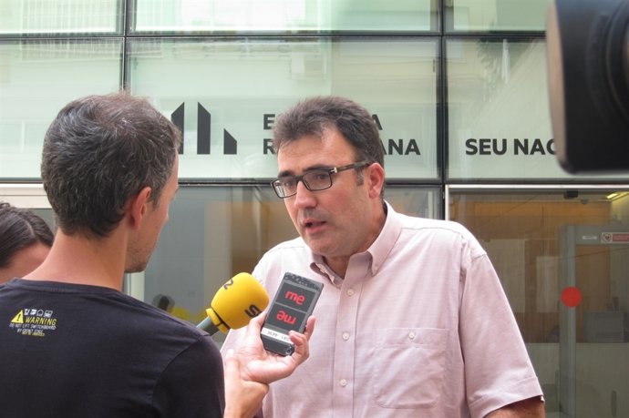 El secretario general adjunto de ERC, Lluís Salvadó