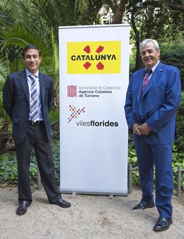 Xavier Espasa (Agencia Catalana de Turismo) y Josep Pastó (Choc)