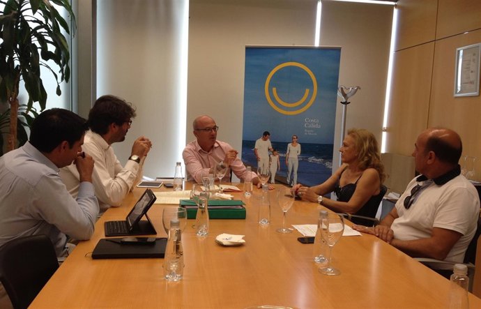 Hernández, con Díaz y Guillén