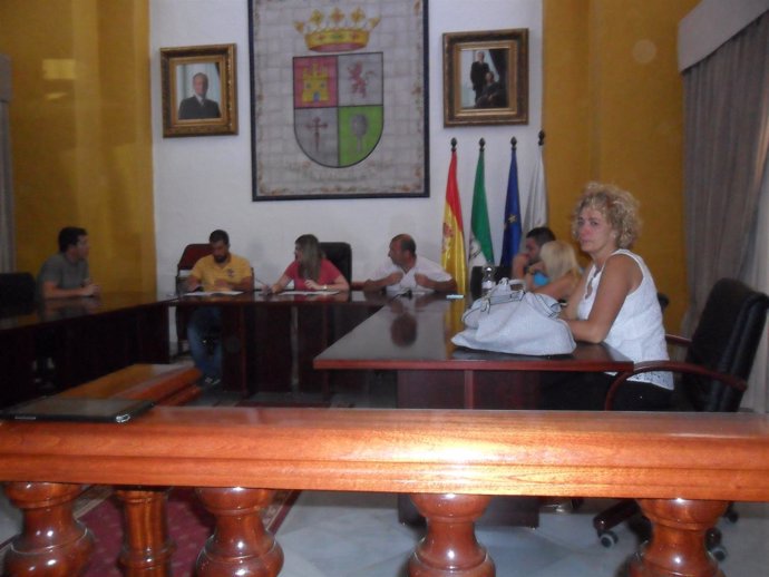 Ayuntamiento de la localidad sevillana de Almadén de la Plata.