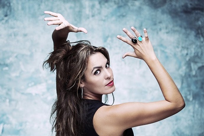 La cantante Lourdes Pastor