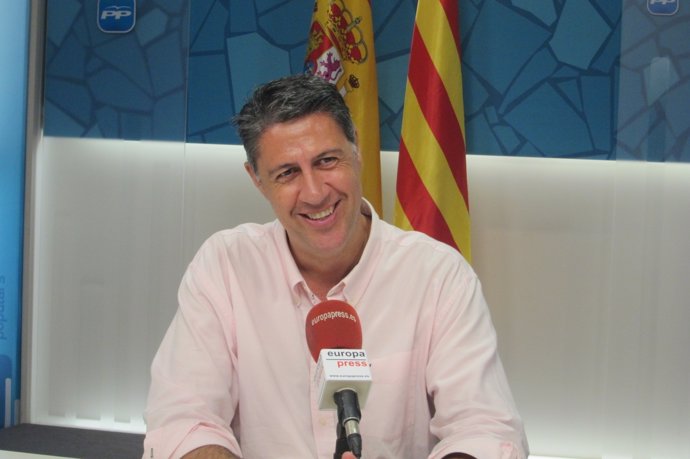 El candidato del PP a la Presidencia de la Generalitat, Xavier García Albiol