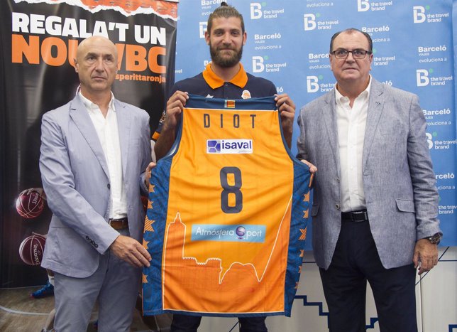 Antoine Diot, presentado por el Valencia Basket