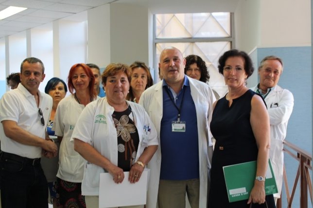 La delegada de Salud visita la unidad de hospitalización de salud mental