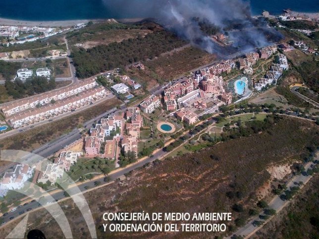 Punta chullera manilva incendio infoca