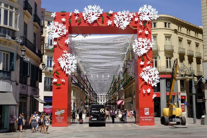 Feria de Málaga portafa 2015 biznagas 