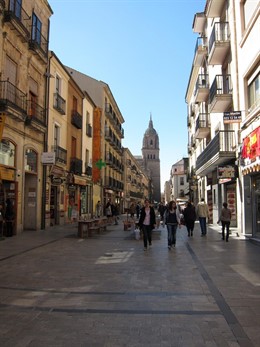 Calle Rúa Mayor de Salamanca