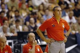 El seleccionador nacional de baloncesto, Sergio Scariolo