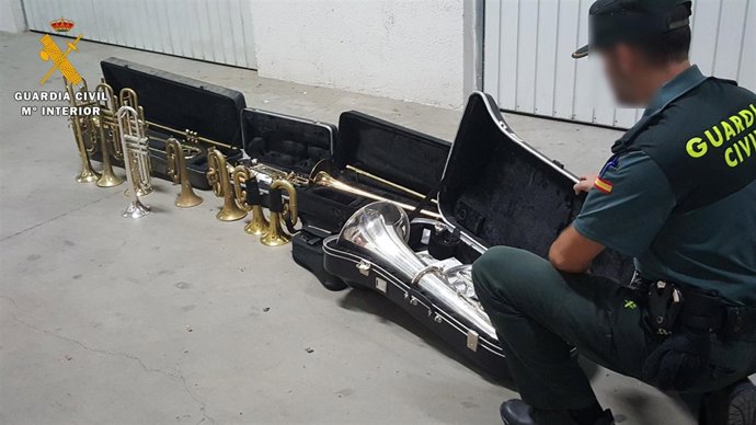 Instrumentos recuperados