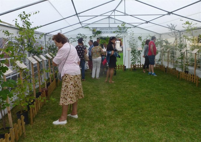 Exposición de árboles autóctonos
