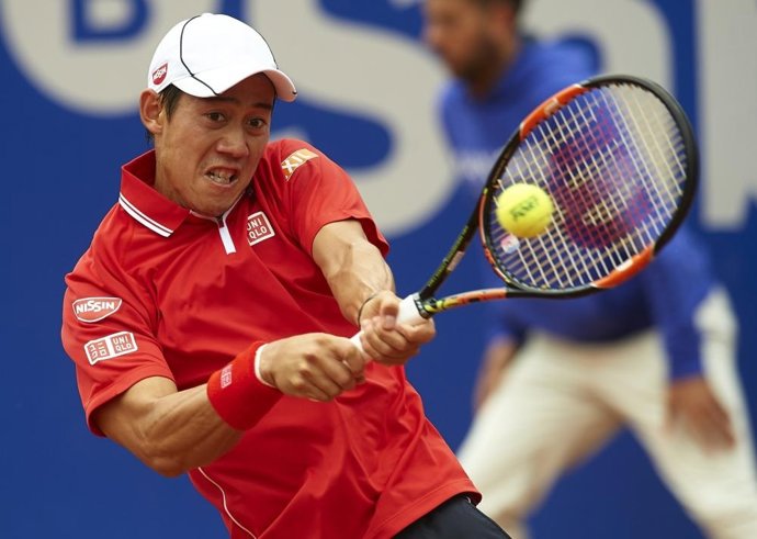 Kei Nishikori en el Conde de Godó
