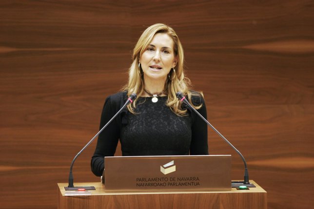 La portavoz del PPN en el Parlamento foral, Ana Beltrán