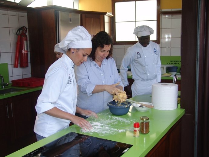 Clase de gastronomía