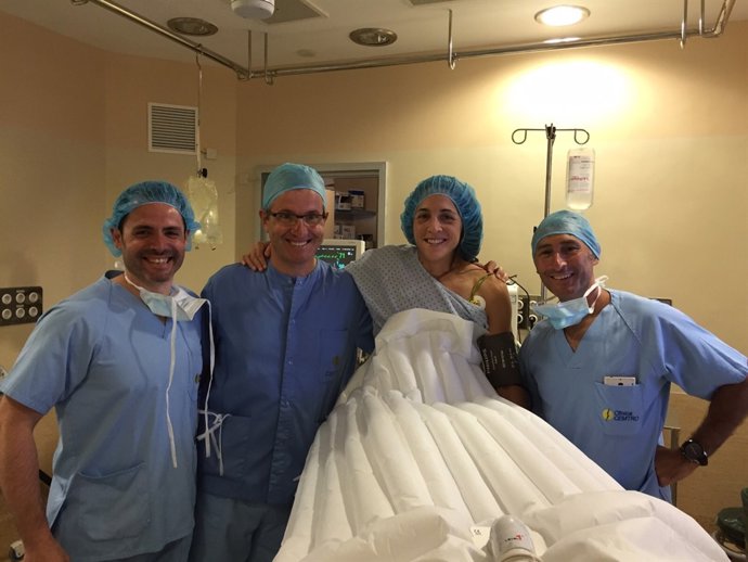 Mercedes Chilla pasa por el quirófano