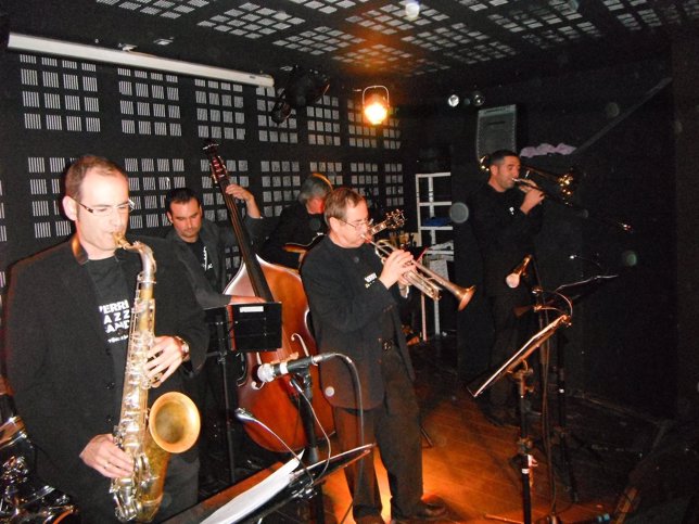Actuación de la 'Yerri Jazz Band'