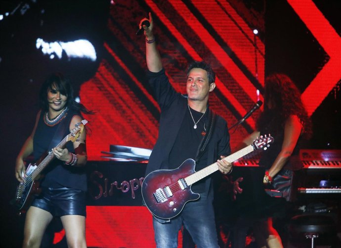 Alejandro Sanz en el Festival de Cap Roig