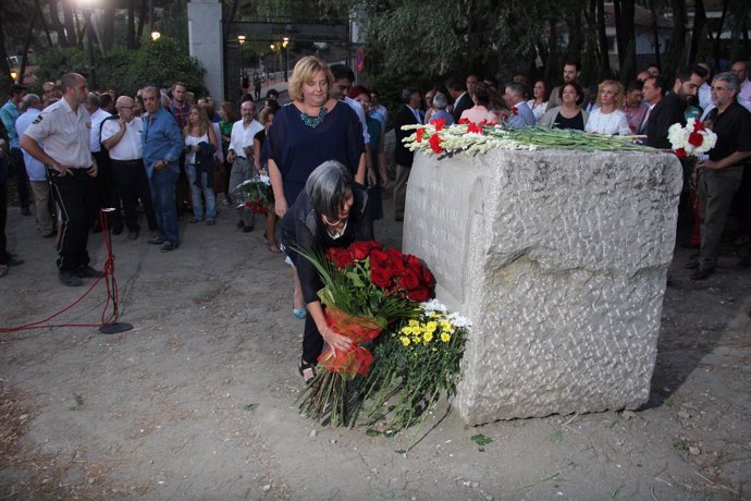 Acto de homenaje a García Lorca en Alfacar