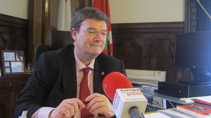 Juan Mari Aburto, alcalde de Bilbao