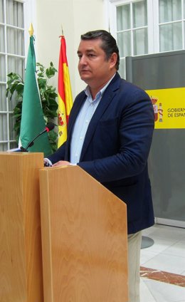 Antonio Sanz, delegado del Gobierno en Andalucía.