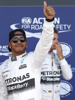Lewis Hamilton, 'pole' en el GP de Gran Bretaña