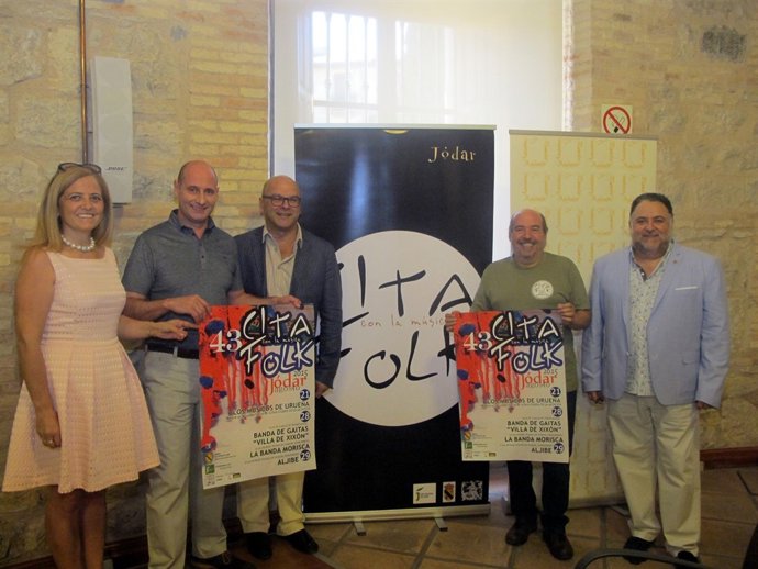 Presentación de la 43 Cita con la Música Folk de Jódar.