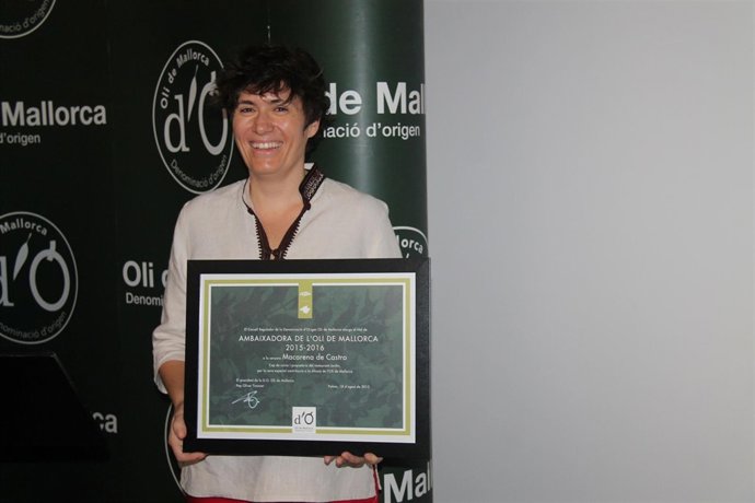 [Ndp] Macarena De Castro, Nomenada Ambaixadora De L'oli De Mallorca