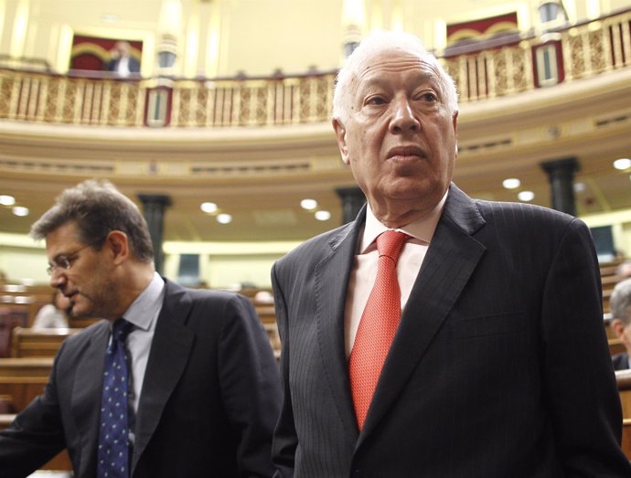 José Manuel García-Margallo en el Congreso