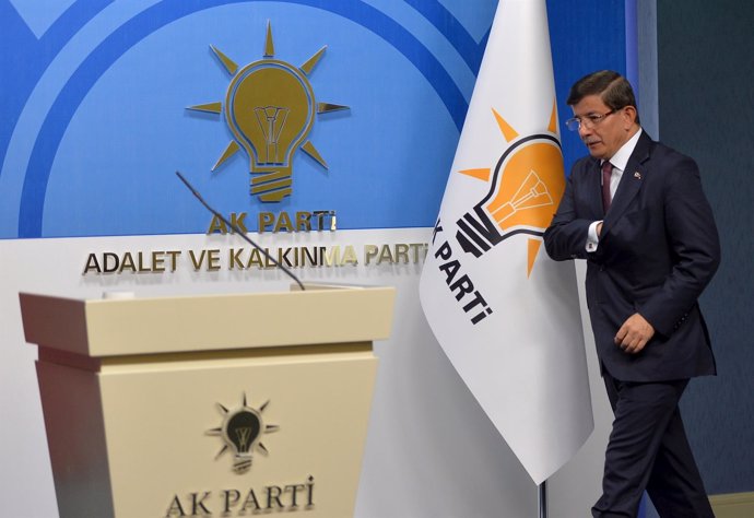 El primer ministro turco, Ahmet Davutoglu