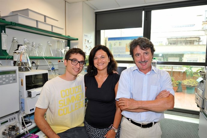 Los investigadores A.Ferrés-Coy, Analía Bortolozzi y F.Artigas